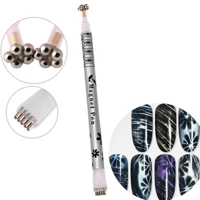 Cat Eye Nail Polish Magnetic Stick 3D Effect Magnet Board UV Gel Manicure Tool