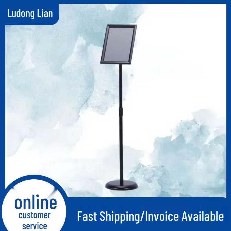 

Stainless Steel A4 Sign Holder Display Stand