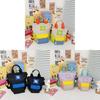 Kid Parent Color Block Crossbody Bag Nylon Breathable For Outdoor Daily Use