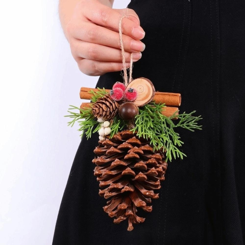 Velvet Bow Christmas Wreath Metal Bell Xmas Tree Hanging Ornaments Vintage Door Garland  Indoor