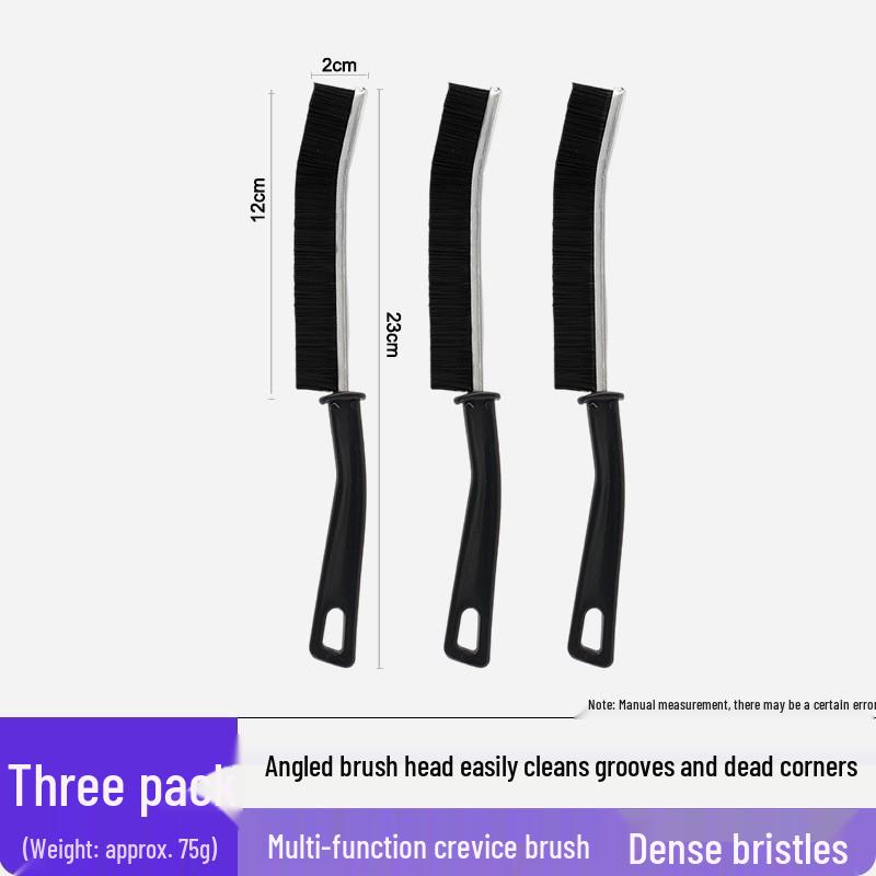 Cross-border Crevice Cleaning Brush - Kitchen Sink, Faucet, Bathtub, and Groove Cleaner with Plastic Handle