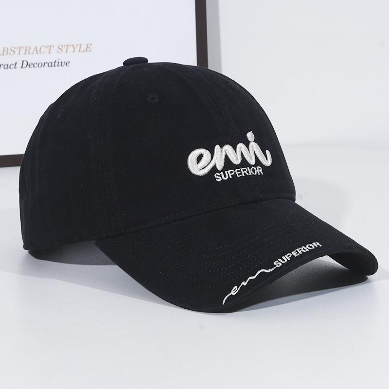 

Женская новая бейсболка с мягким верхом и глубокой посадкой, корейский стиль, модная, для большой окружности головы, модная бейсболка высокого качества M（56-58cm）