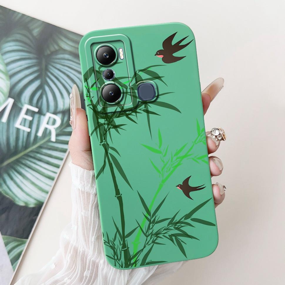 For Infinix Hot 20i Case X665C X665E Cover Silicone Soft Phone Case For Infinix Hot 20i 20 i Fundas Coque 6.6" Shockproof Bumper