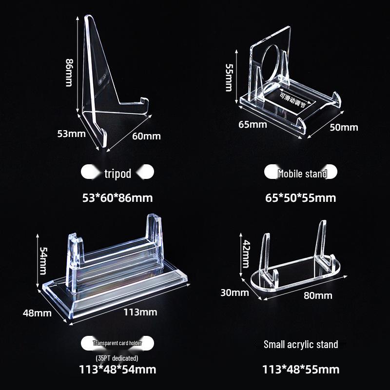 35PT Star Card Magnetic Transparent Brick Set for Naruto, Pokemon, Yu-Gi-Oh, Ultraman