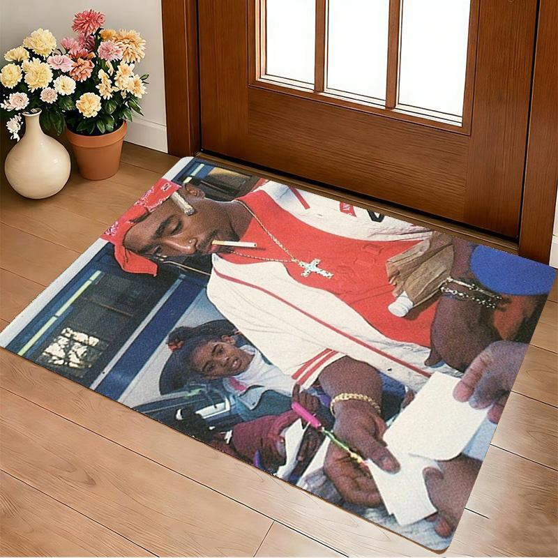 Rapper Living Room Non-Slip Area Rug Soft Carpet for Bedroom Game Playroom Sofa Office Home Decor Doormat Christmas Gift C9211198