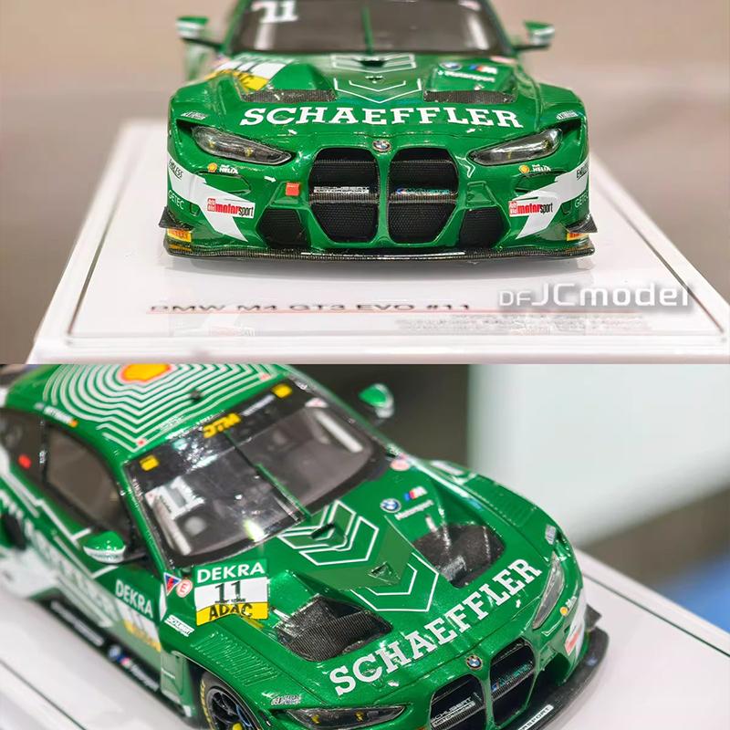 TSM 1/43 Scale BMW M4 GT3 EVO 2025 DTM Zandvoort Round No.11 Racing Diecast Car Model Simulation Collection Cars for Boy Gift