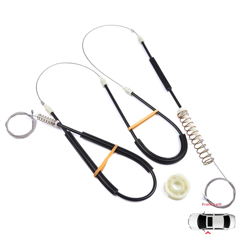 BWR5348 Power Window Lifter Regulator Repair Set Front Left for Porsche 911 996 1997-2005 Boxster 986 1996-2004 99654207504