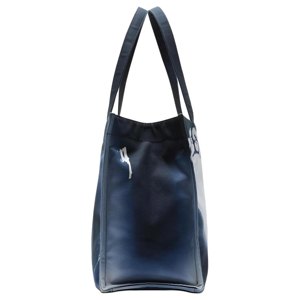 Acne Studios Spray Print Commuter Bow Tote Bag Women Tote Bags Dark-Blue C10288885