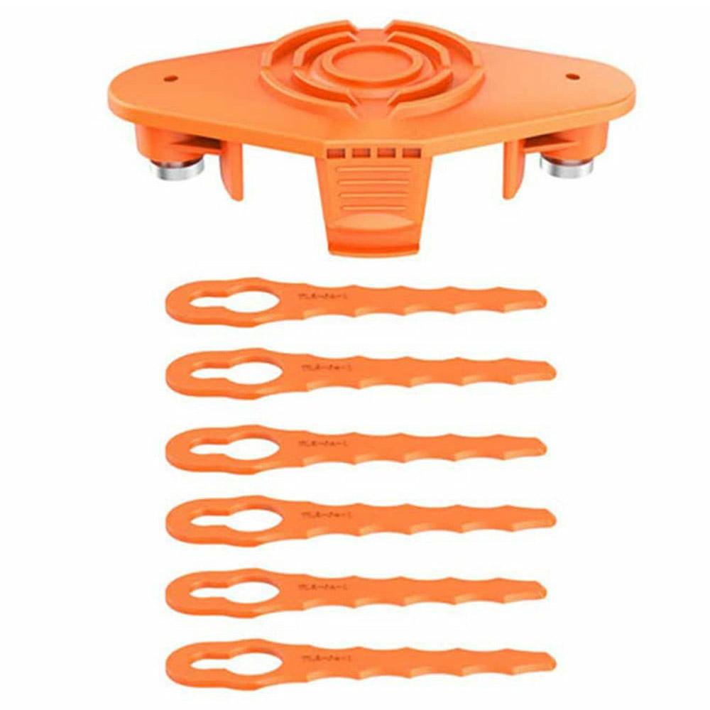 

For Worx Lawn Mower TLW-01-2 Trimmer Head with 6 Cutting Blades A