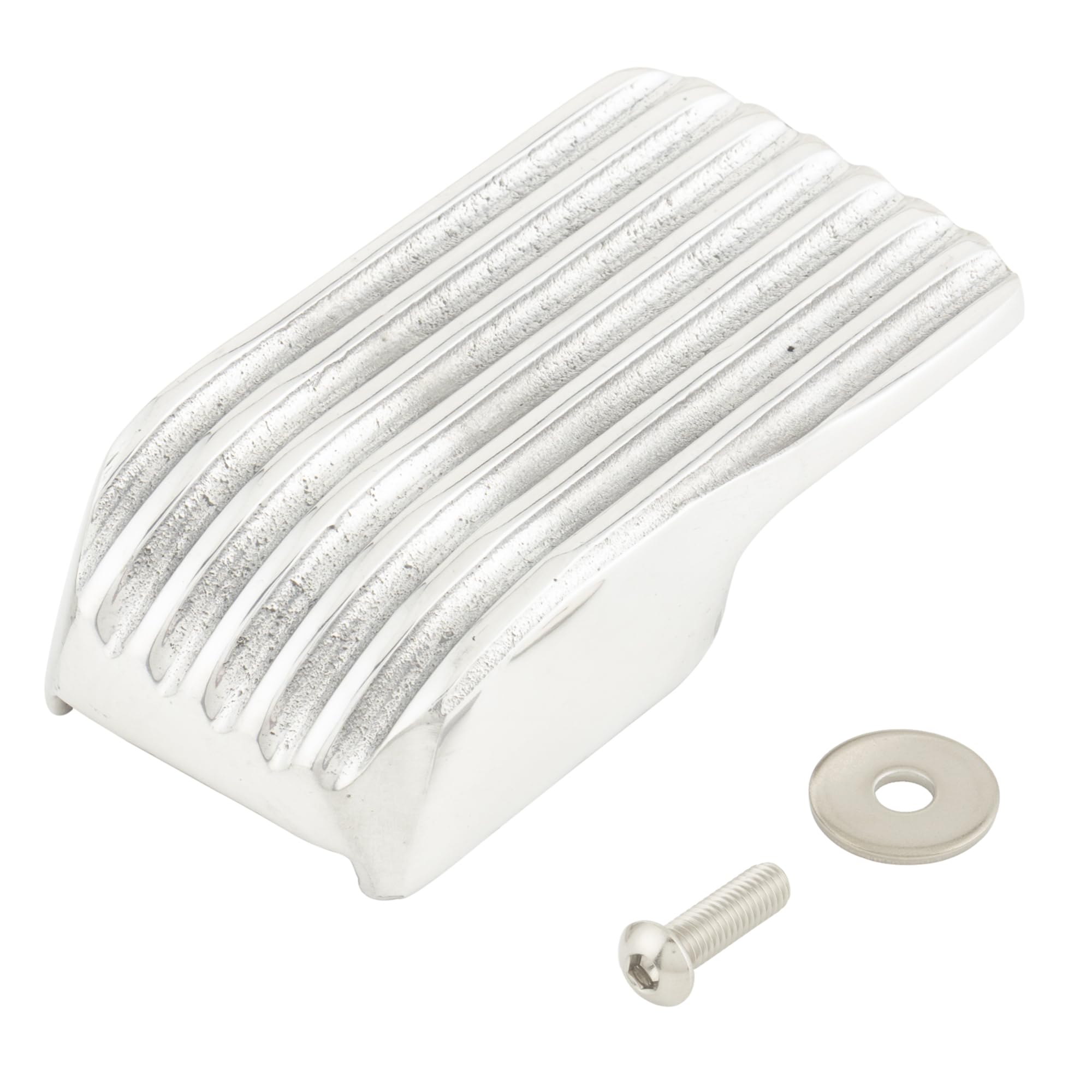 

Kijima Motorcycle Parts Brake Pedal Cover (Polished) for 2000-FX Softail / 2006-Dyna (HD-05238)