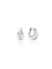 Hyeres Lor Etrev Silver (W) Knot Wave One-Touch Earrings Hl2E59239W9Xxx