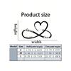 Custom Infinity Heart Metal Sign, Personalized Name Date, Wedding Decor, Iron Art Jewelry, Couples Love Gift Anniversary Logo