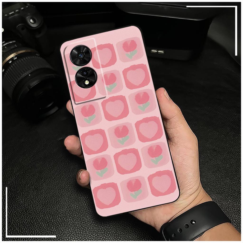 Dirt-resistant Silicone Phone Case For TCL 505/T509K/T5094 TPU Graffiti Waterproof Anti-dust Protective Animals Cartoon