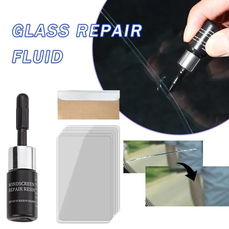 1set Car Windshield Crack Repair tool Kit Vehicle DIY Repair Fluid  glass repair kit car accessories Repair Fluid Adhesive Glue