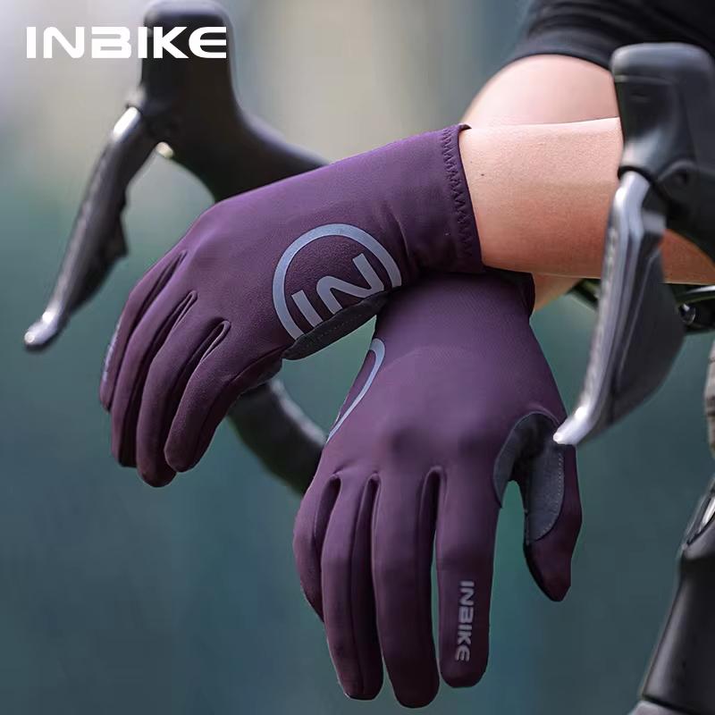 2026 Cycling Gloves Gel Padded for Men Autumn Winter Fleece Road Bike Gloves MTB Full Finger Touchscreen Bike Accessories