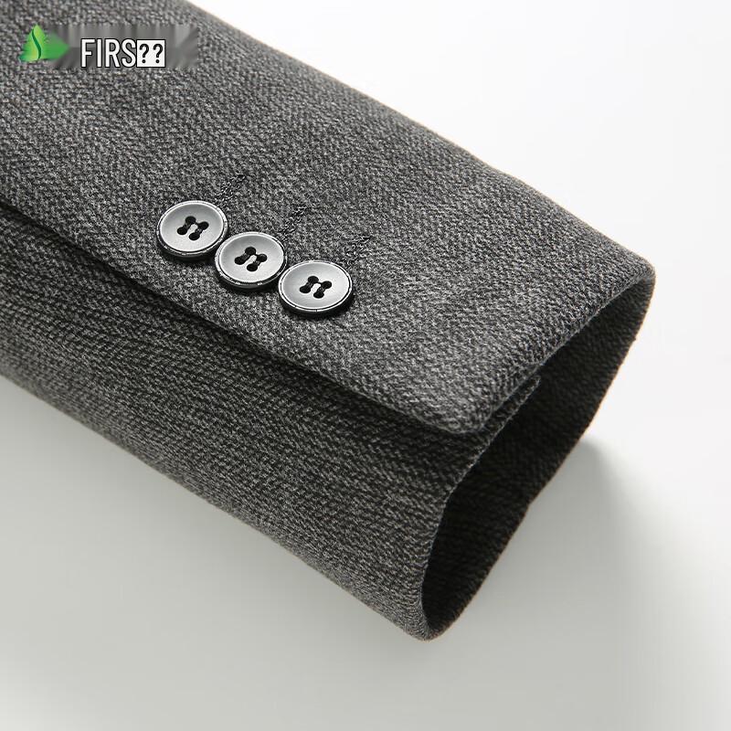 Men's Wool Blend Business Casual Suit Jacket