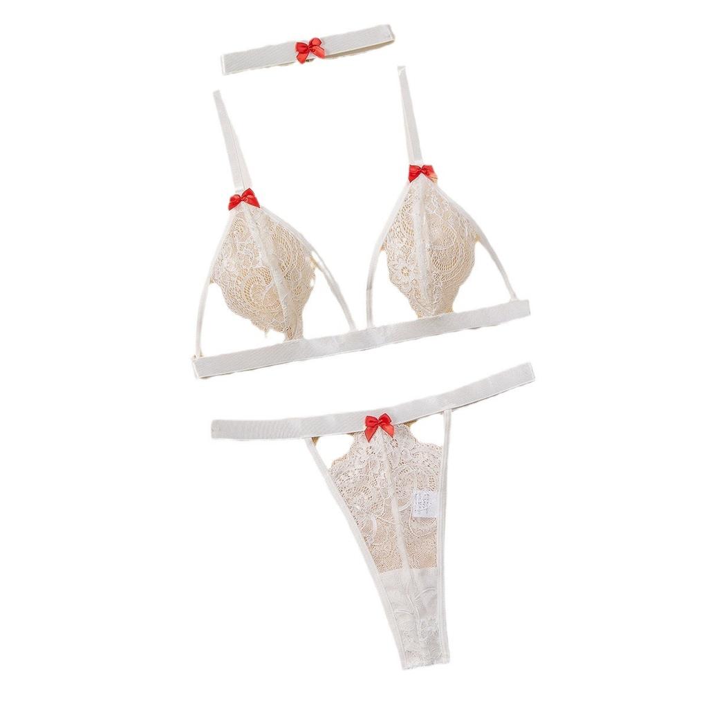 Europe and America Explosive Sexy Underwear Set Small Size Hot Bra Set Fun