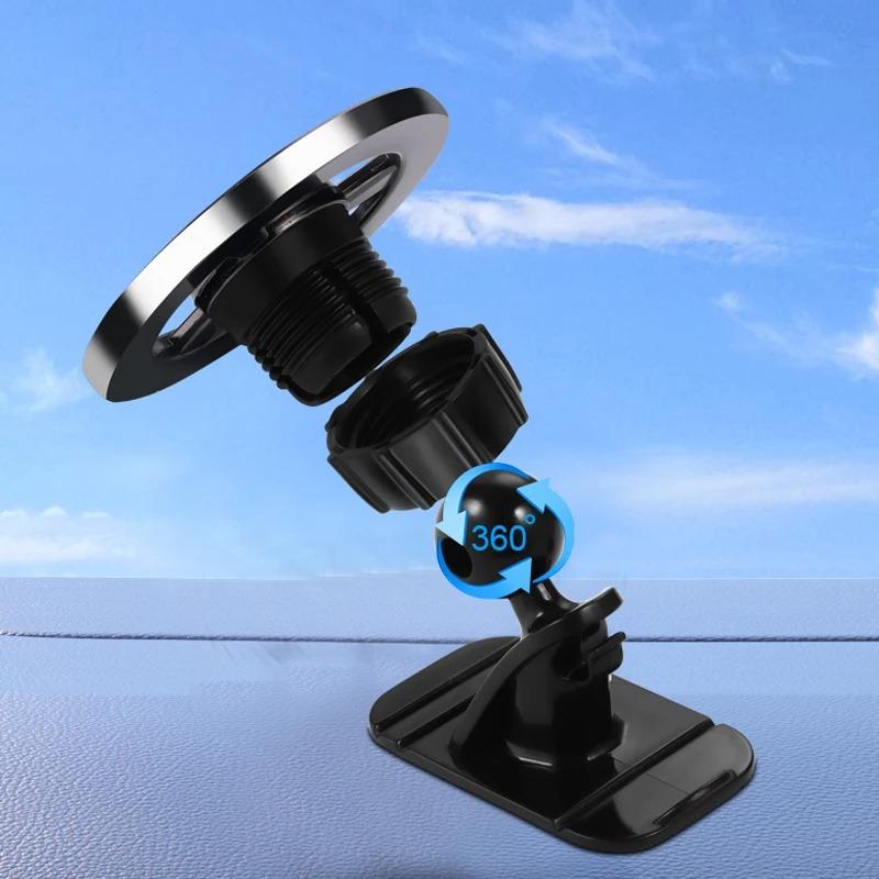 For Magsafe Magnet Mobile Phone Stand for iPhone 14 15 Pro/Max/Plus Samsung 360° Rotation Magnetic Holder Car Dashbroad Bracket