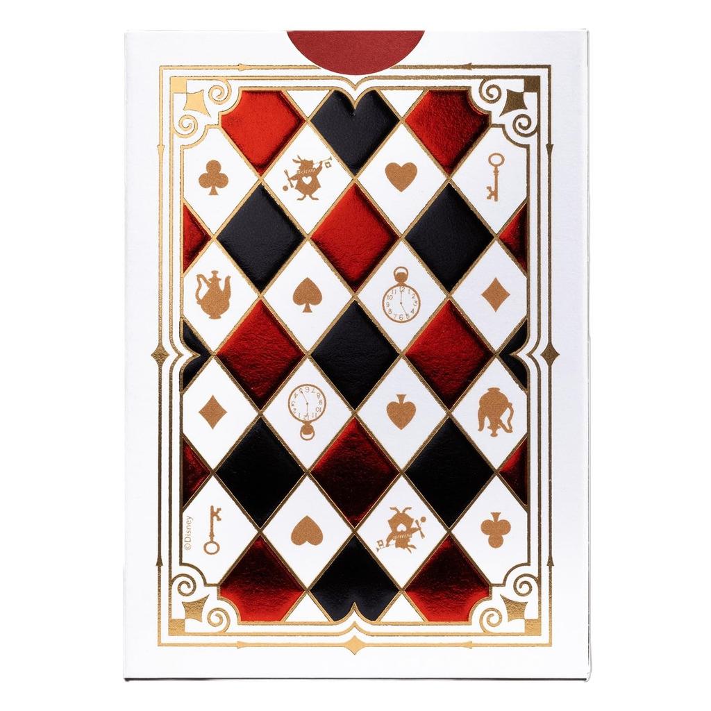 Tenyo Disney Bicycle Hrací karty Alice v pokerové velikosti x Od 6 let, Říše divů, (6.3cm 8.8cm),