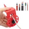 Sturdy Handheld Wire Stripper Tool Versatile Iron Nickel Plating Stripping Machine Copper Wire Plastic On-The-Go Stripper Quick