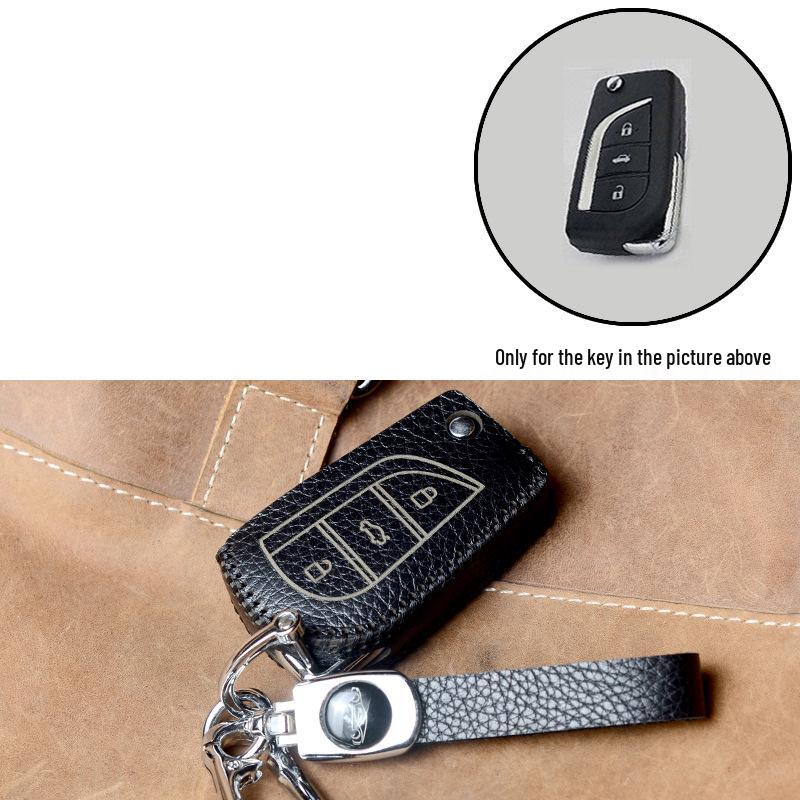 Corolla Nappa Leather Key Case for Toyota RAV4/Levin/Camry/Venza XLE