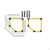 Soccer Precision Target Frame MultiScene Use Striking Practice Goals Easy Setup