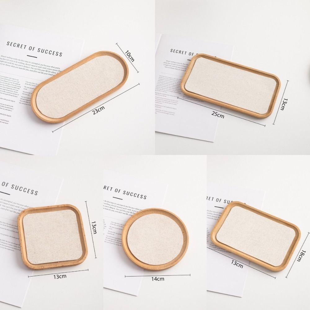 Portable Jewelry Display Plate Stackable Design Bracelet Necklace Tray  Jewelry Organization