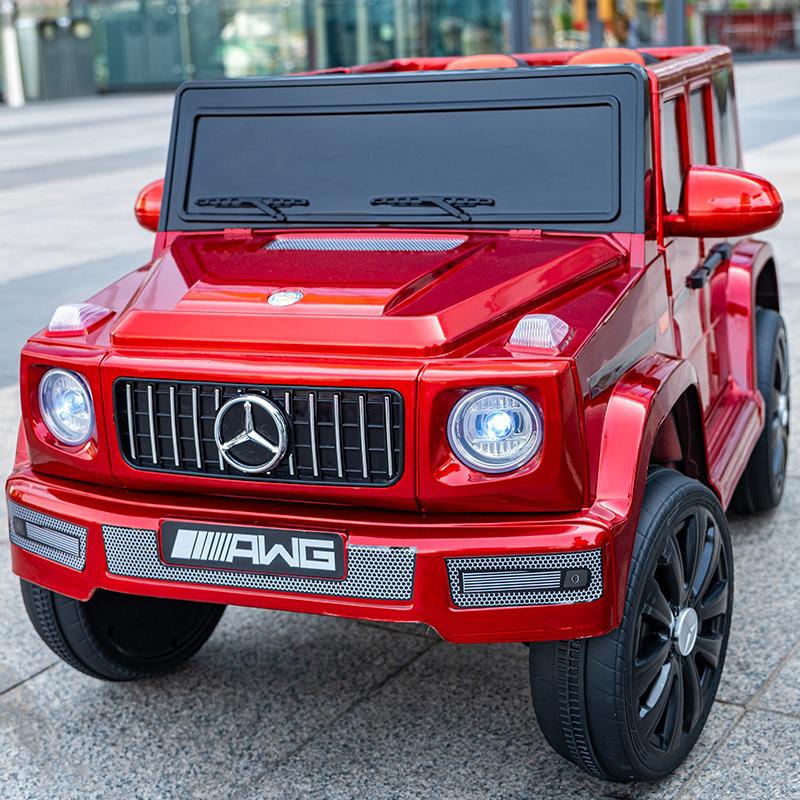 Mercedes-Benz G-Class Kids' Electric Off-Road Car with Remote Control, Suitable for Boys and Girls - Large Four-Wheel Drive, Ride-On Vehicle.