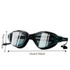 Anti-fog Adult Swimming Goggles Set Adjustable Diving Eyewear Silicone Swim Cap  Water Sports