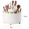 360 Rotating Makeup Brush Holder & Organizer Countertop Storage For Cosmetics & Skincare 8 Colors