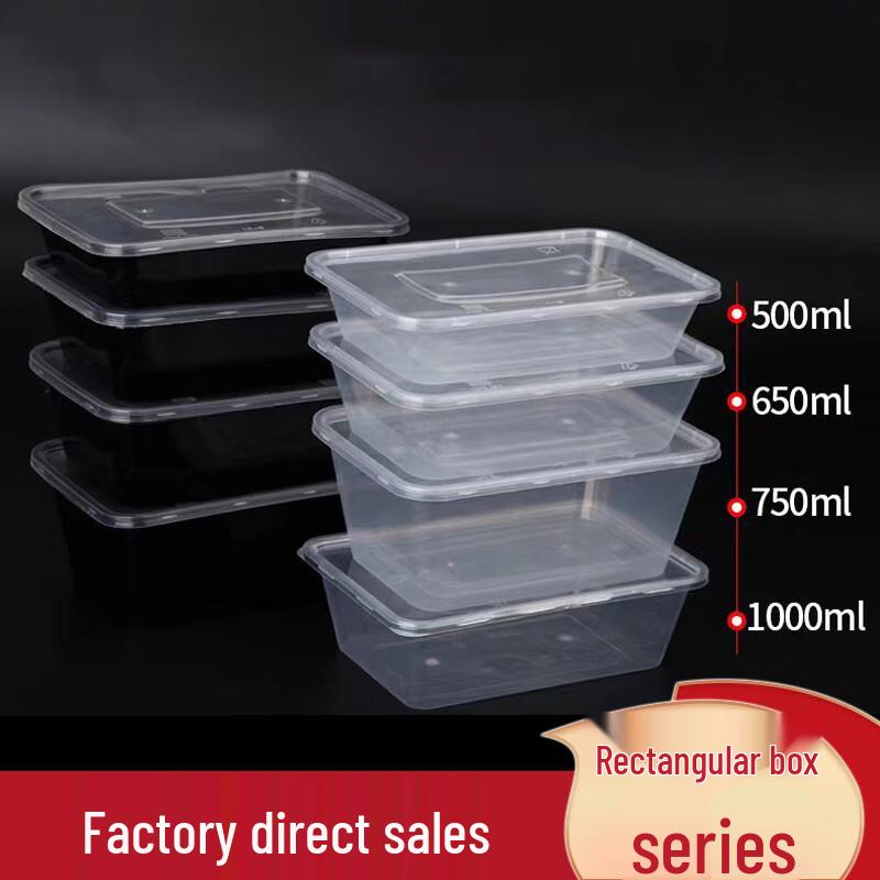 Disposable Thickened Plastic Takeout Containers