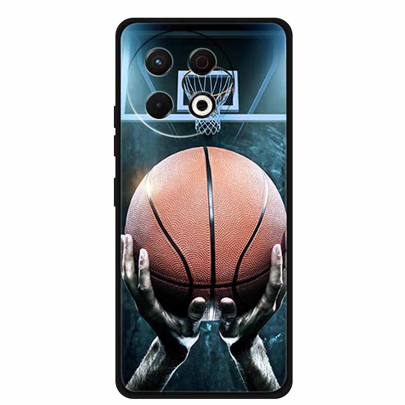 For Tecno Spark 30 Pro Phone Case 30Pro Coque Black Silicone Soft Back Cover Case For Tecno Spark30 Pro 4G Case Protective Shell