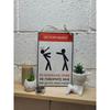 To Avoid Injury Don't Tell Me How To Do My Job Funny Metal Sign 30x20cm, Workplace Humor Wall Decor