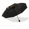 King of the Barbershop: Shave, Sip, Repeat StickerUmbrella, Portable 3-Fold Compact Umbrella,Christmas Gift ES373