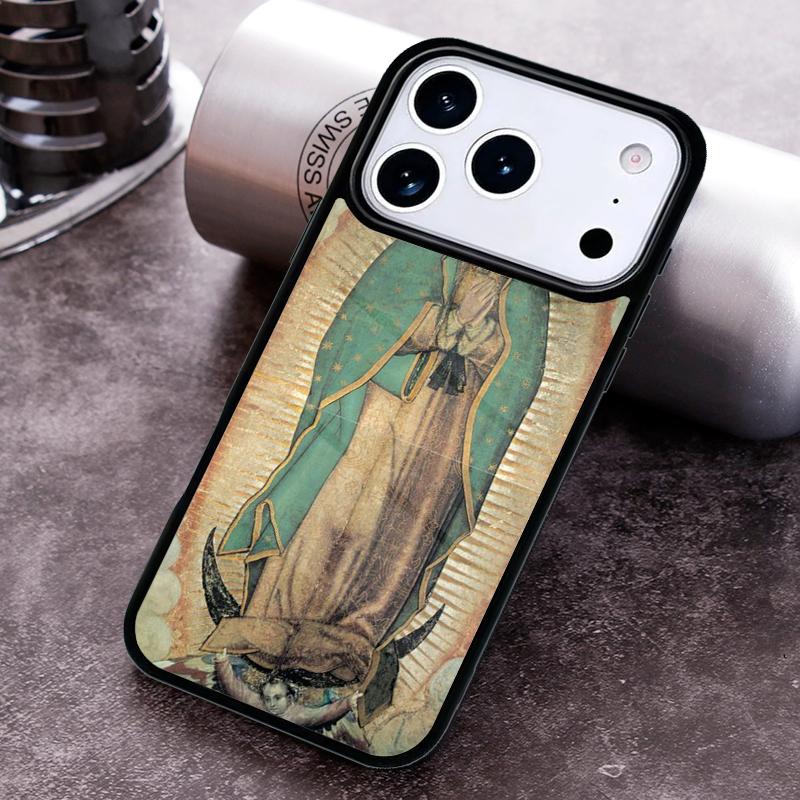 Guadalupe San Judas Phone Case for iPhone 17 16 15 Pro Max Air 14 13 12 11 Plus Shockproof Cover