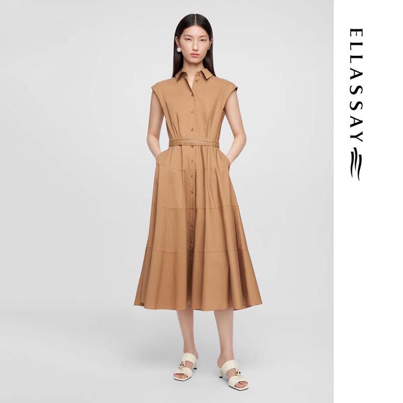 ELLASSAY Women's Commuter Shirt Dress