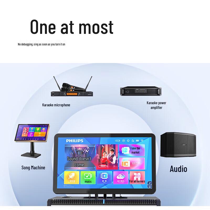 Philips Portable KTV Karaoke Speaker System