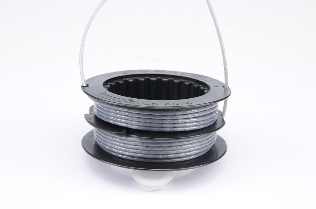 Trimmer head for high-power trimmers and brushcutters (capacity 30-42 cm3), 5 adapters / 79551 / FLO
