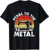 Lustiges Pedal To The Metal - Nähmaschine Quilter Quilting Geschenke Unisex T-Shirt