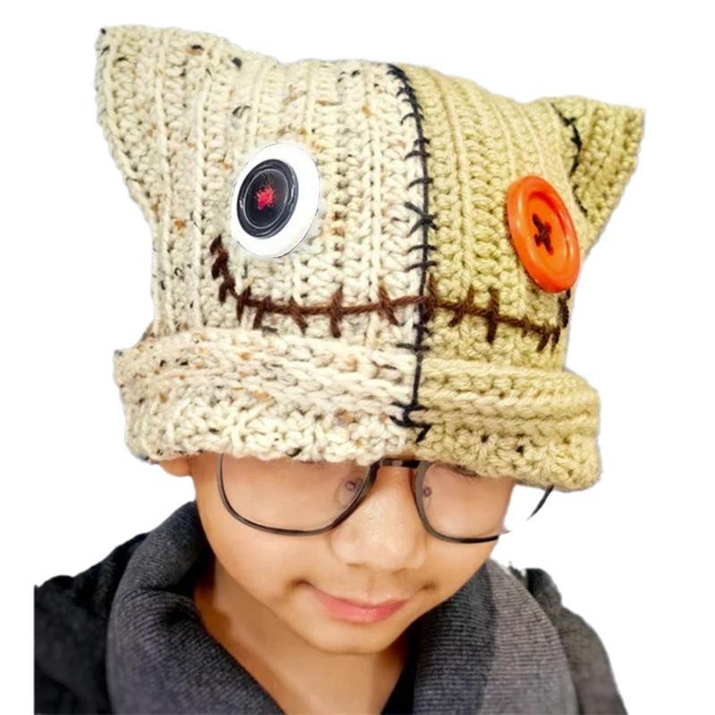 New Solar System Beret Planet Embroidered Hat Versatile Casual Woolen Hat