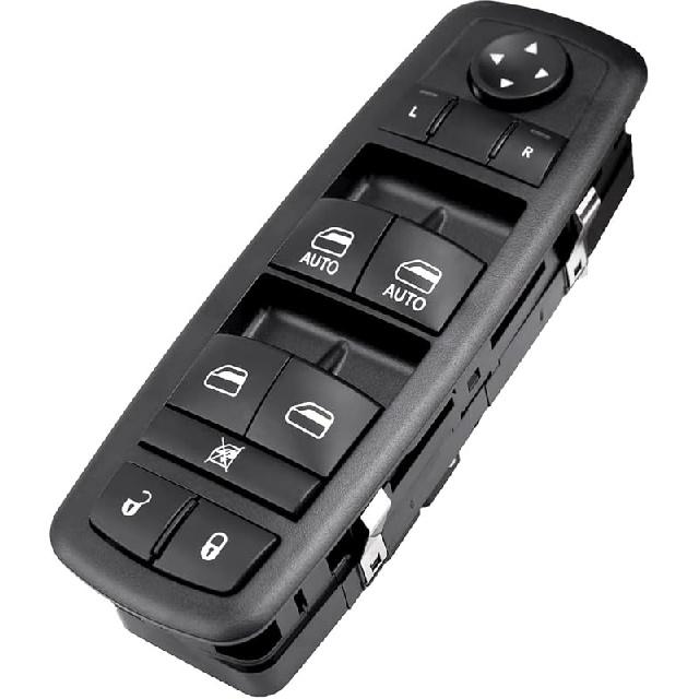 Power Window Switch Compatible With 2015- Jeep Cherokee,2015-2017 Chrysler 200,2011- Chrysler 300,2011- Dodge Charger,2016-2018 Ram