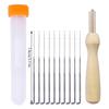 MIUSIE 1-30 PCS Wool Felt Needle Felt Needle Felting Starter Kit Felting Needles Felt Diy Package for Felting with Bottle