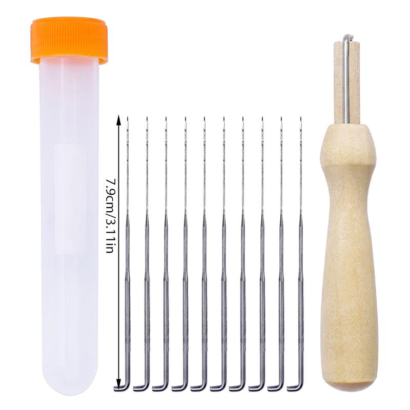 MIUSIE 1-30 PCS Wool Felt Needle Felt Needle Felting Starter Kit Felting Needles Felt Diy Package for Felting with Bottle