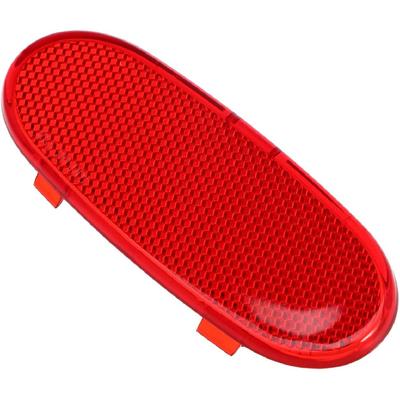 Front Door Panel Reflector Light Cover for Dodge for Ram 1500 2002-2008 5179299AA Red Durable Material