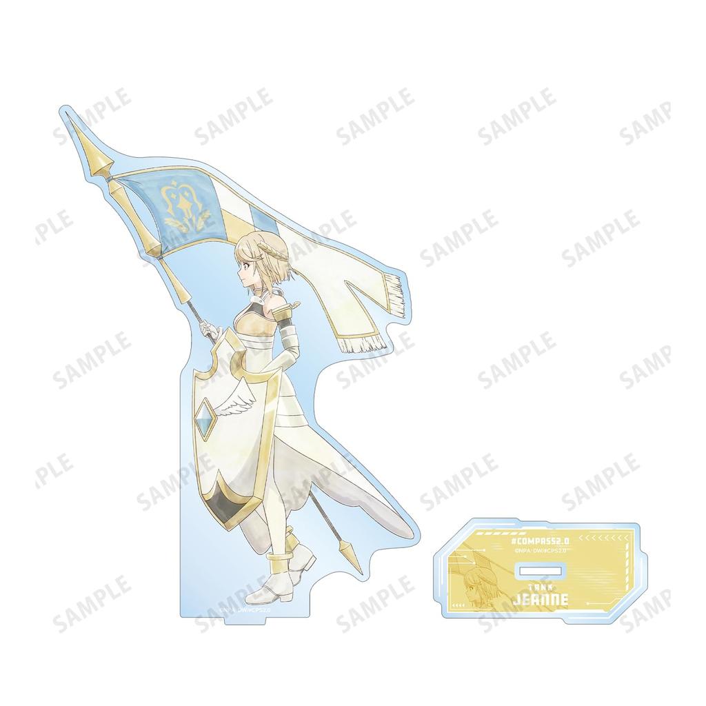 Compass 2.0 Combat Providence Analysis System Original Illustration Jeanne Walking Ver. Big Acrylic Stand