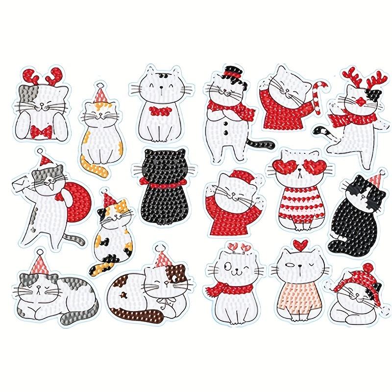 

1 комплект, DIY Алмазная картина Случайные наклейки, Наклейки на стену Наклейки ручной работы Рождественские украшения, Изделия ручной работы, Нужно воткнуть свою собственную дрель C