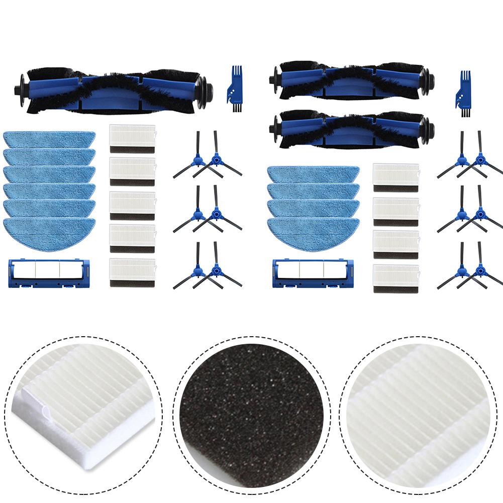 

Anti-winding Roller Cleaning Brush Set Main Side Brush Mop Rag Brand New