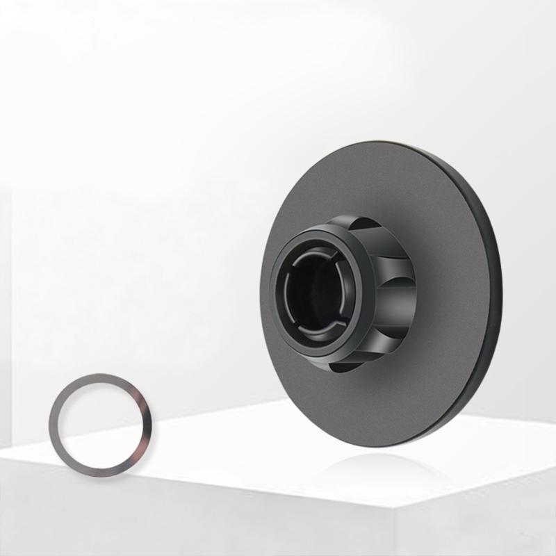 Aluminum Magnetic Phone Holder Head for Car Indoor Use Adjustable Angle Easy Setups Head Versatile Application