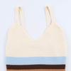   European and American Style New Women's Fashionable Striped Knit Short Dress 6771036 330