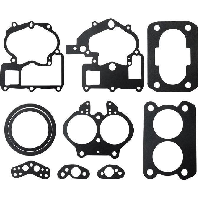 Carburetor Rebuild Kit 3302-804844002 1389-9562A1 1389-9563A1 for Mercruiser Marine 2 Barrel 165Hp (For Merc 3.7L, 224 cid, Inline